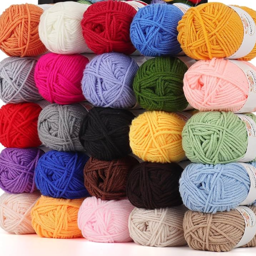 Crochet Patterns Using Acrylic Yarn
