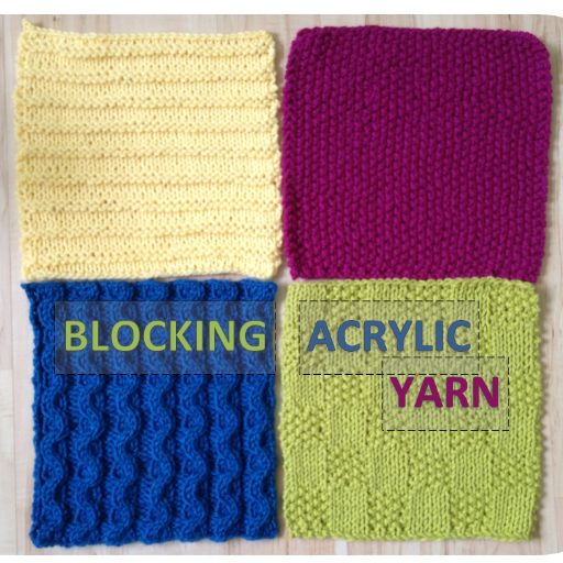 Methods for Blocking Acrylic Yarn
