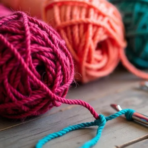 What is Acrylic Yarn Made From?