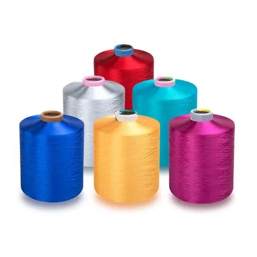 Spun and Textured Polyester Yarn Varieties